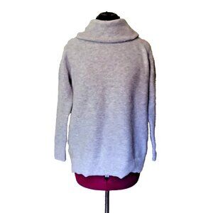 LOFT Turtleneck Sweater Gray Women Size Large